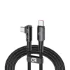 Дата кабель USB-C to USB-C 1.2m 90-degree 100W black Armorstandart (ARM75870) Дата кабель USB-C to USB-C 1.2m 90-degree 100W black Armorstandart (ARM75870)