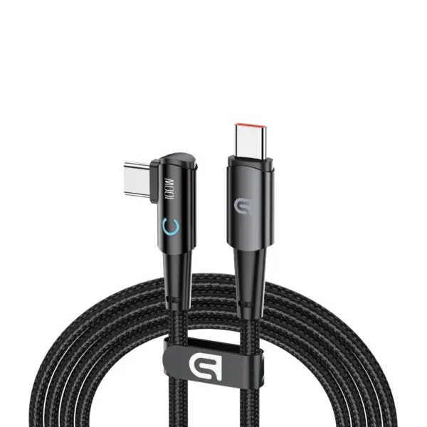 Дата кабель USB-C to USB-C 1.2m 90-degree 100W black Armorstandart (ARM75870) Дата кабель USB-C to USB-C 1.2m 90-degree 100W black Armorstandart (ARM75870)