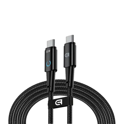 Дата кабель USB-C to USB-C 1.2m 60W black Armorstandart (ARM75869)