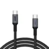 Дата кабель USB-C to USB-C 1.0m PD 100W black-grey Armorstandart (ARM69370)