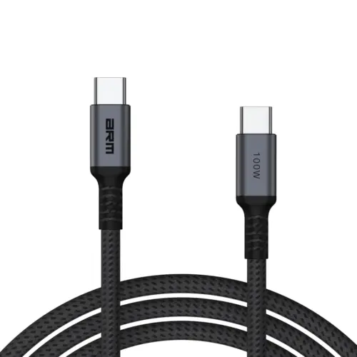 Дата кабель USB-C to USB-C 1.0m PD 100W black-grey Armorstandart (ARM69370)