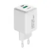 Зарядний пристрій Armorstandart AR371 30W GaN Type-C + USB White (ARM77549)