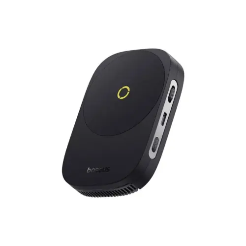 Зарядний пристрій Baseus MagPro II Series Ultra-Thin Magnetic, Cooler, Wireless Charger Cosmic Black (B10572900121-00)