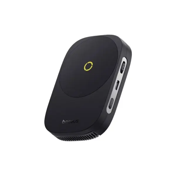 Зарядний пристрій Baseus MagPro II Series Ultra-Thin Magnetic, Cooler, Wireless Charger Cosmic Black (B10572900121-00)