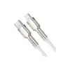 Дата кабель USB-C to Lightning 1.0m Cafule Metal PD 20W white Baseus (CATLJK-A02)