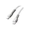 Дата кабель USB-C to Lightning 1.0m Cafule Metal PD 20W white Baseus (CATLJK-A02)