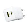 Зарядний пристрій Baseus Palm Fast Charger C+U 20W moon white (P10111608213-00)