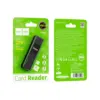 Зчитувач флеш-карт HOCO USB3.0 to microSD, microSDHC, microSDXC, SD, SDHC, SDXC, HB20 Black (6931474735218)