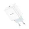 Зарядний пристрій HOCO C104A Stage USB-C PD20W White (6931474782892)