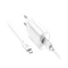 Зарядний пристрій HOCO C109A Fighter USB QC3.0 + cable Micro 5P White (6931474784827)