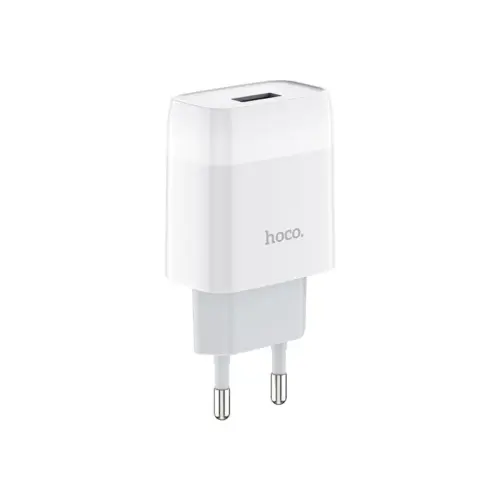 Зарядний пристрій HOCO C72A Glorious USB 10.5W White (6931474712899)