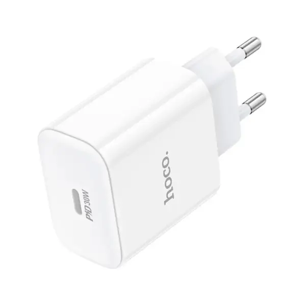 Зарядний пристрій HOCO C76A Pro Majestic USB-C PD30W White (6942007616300)