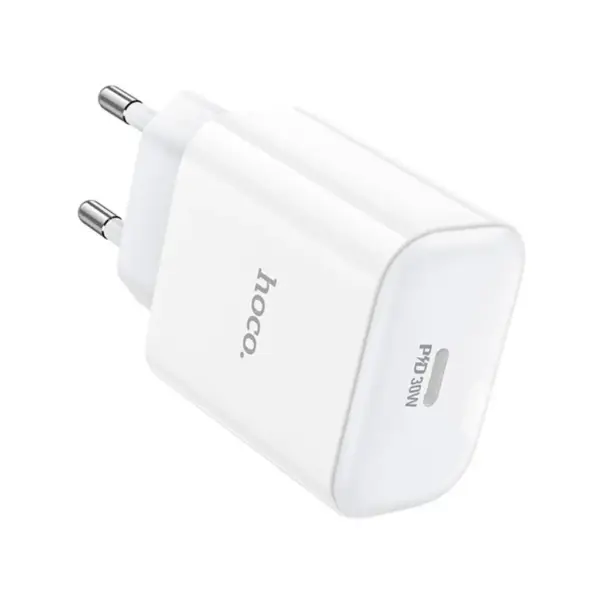 Зарядний пристрій HOCO C76A Pro Majestic USB-C PD30W White (6942007616300)