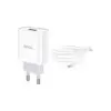 Зарядний пристрій HOCO C81A Asombroso USB + cable Micro 5P 10.5W White (6931474727954)