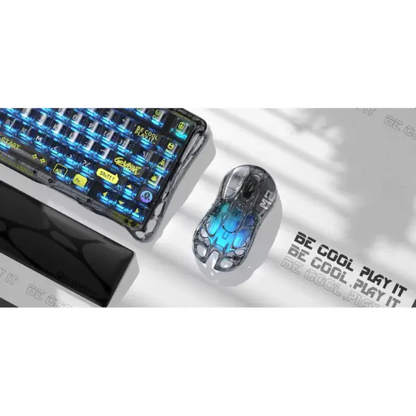 Мишка GravaStar Mercury M2 Transparent Black (GRAVASTARM2_XTAL_BLK)