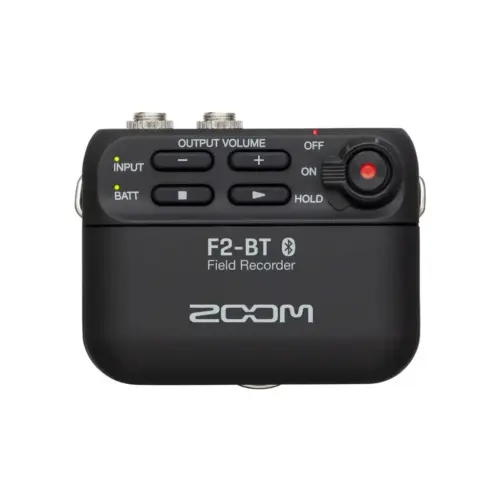 Цифровий диктофон Zoom F2-BT Black цифрова портативна студія (287179)