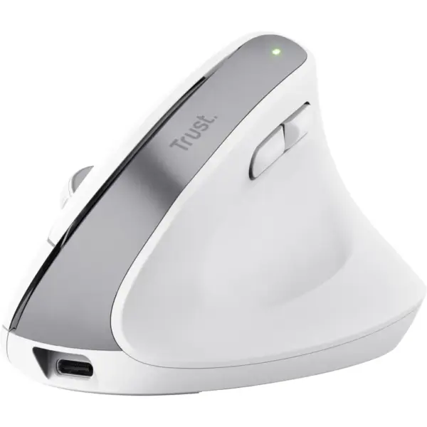 Мишка Trust Bayo+ Ergonomic Wireless/Bluetooth White (25399) Мишка Trust Bayo+ Ergonomic Wireless/Bluetooth White (25399)