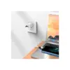 Дата кабель USB 2.0 AM to Lightning 1.0m 2.4A silicone BX79 white BOROFONE (6974443384758)