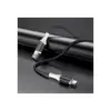 Дата кабель USB 2.0 AM to USB-C 1.0m 3A silicone BX79 black BOROFONE (6974443384789)