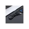 Дата кабель USB 2.0 AM to Lightning 1.2m 2.4A silicone C2-02 black Acefast (AFC2-02B)