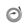 Дата кабель USB 2.0 AM to Micro 5P 1.2m 2.4A TPE C3-09 black Acefast (6974316280880)