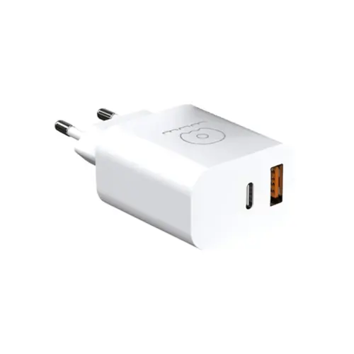 Зарядний пристрій WUW C172 1xUSB-C PD20W + 1xUSB QC3.0 18W Black (6972573335381)