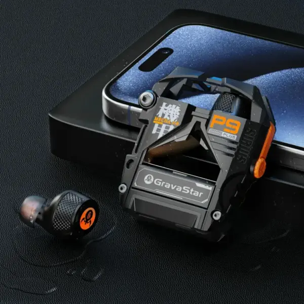 Навушники GravaStar Sirius P9 Plus Black (GSP9PLUS_BLK)