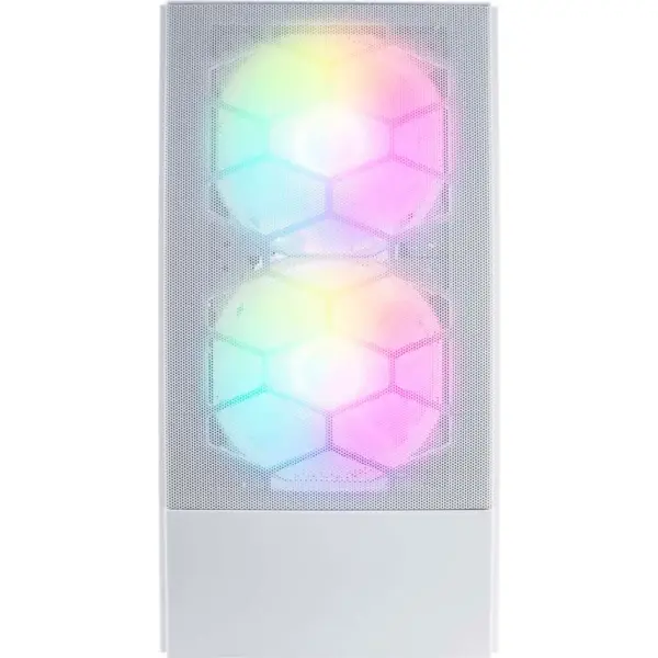 Корпус для ПК 1stPlayer X4-M-WH-2F1P-W-1F1-W