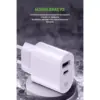 Зарядний пристрій MadeInFuture MFS12 12W 1xUSB-A + 1xUSB-C + cable USB-A to Lightning White (MIF82823) Зарядний пристрій MadeInFuture MFS12 12W 1xUSB-A + 1xUSB-C + cable USB-A to Lightning White (MIF82823)