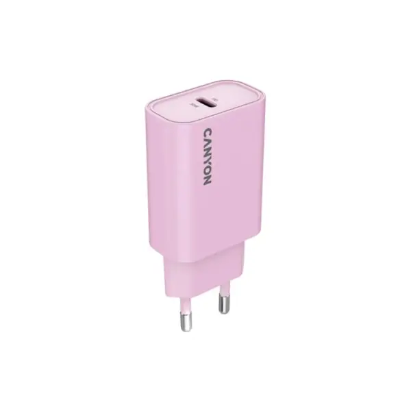 Зарядний пристрій Canyon 30CL OnCharge USB-C PD30W Pink (CNE-CHA30CLPK)