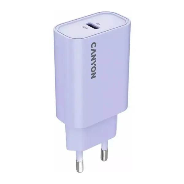 Зарядний пристрій Canyon 30CL OnCharge USB-C PD30W Purple (CNE-CHA30CLPU)