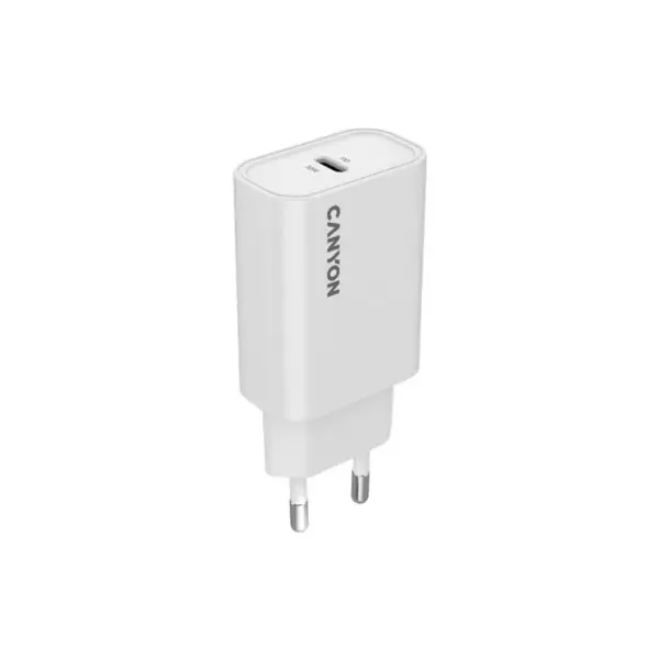Зарядний пристрій Canyon 30CL OnCharge USB-C PD30W White (CNE-CHA30CLW)