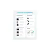 Дата кабель USB-C to USB-C 1.8m nylon 322 black Anker (A81F6G11)
