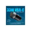 Зарядний пристрій Promate drivegear-pd33 USB-C PD33W + USB-A QC3.0 Black (drivegear-pd33) Зарядний пристрій Promate drivegear-pd33 USB-C PD33W + USB-A QC3.0 Black (drivegear-pd33)