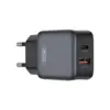 Зарядний пристрій XO L156 USB-C PD30W + USB-A QC3.0 Black (L156.black)