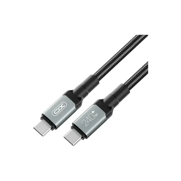 Дата кабель USB-C to USB-C 1.0m XO (NB-Q264B-CC.black)