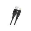 Дата кабель USB 2.0 AM to Lightning 1.2m 2.4A black Promate (powerlink-ai120.black)