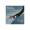 Дата кабель USB 2.0 AM to Lightning 2.0m 2A black Promate (xcord-ai200.black)