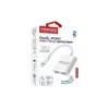 Адаптер Lightning to Lightning 12W + Lightning audio Promate (medialink-i2i)