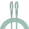 Дата кабель USB-C to USB-C 1.2m Magnetic 100W green Verbatim (31855)