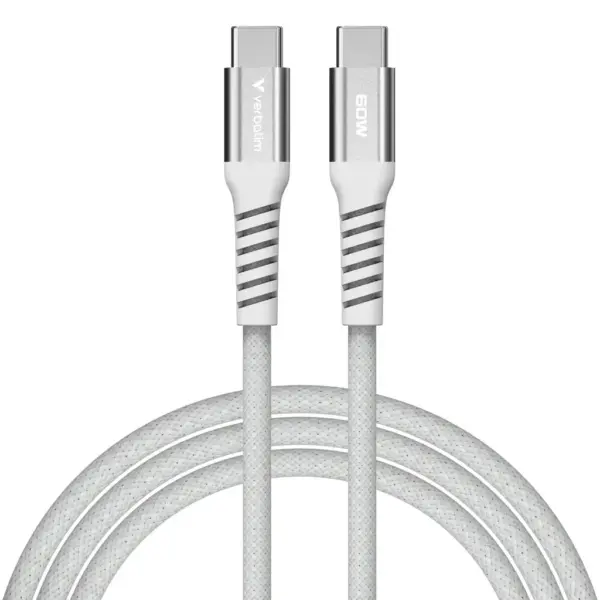 Дата кабель USB-C to USB-C 1.2m Magnetic 60W gray Verbatim (31850)