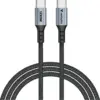 Дата кабель USB-C to USB-C 1.2m 60W black Verbatim (31845)