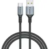 Дата кабель USB 2.0 AM to USB-C 1.2m black Verbatim (31843)