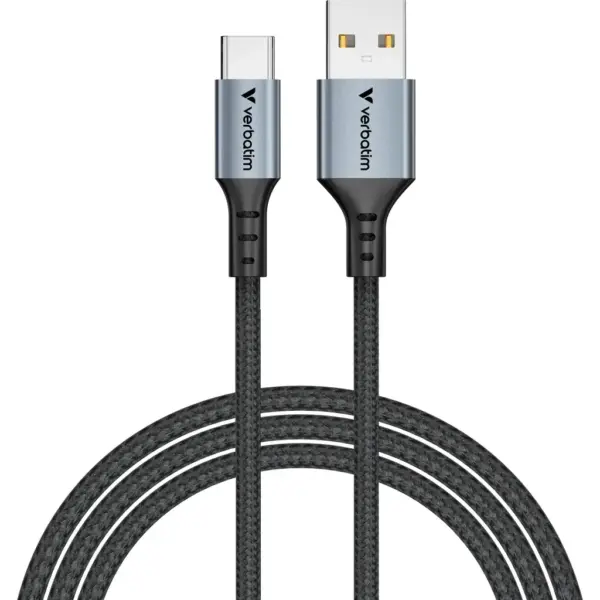 Дата кабель USB 2.0 AM to USB-C 1.2m black Verbatim (31843)