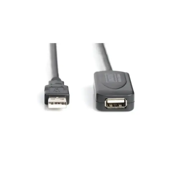 Дата кабель USB 2.0 AM/AF 20.0 m active Digitus (DA-73102)