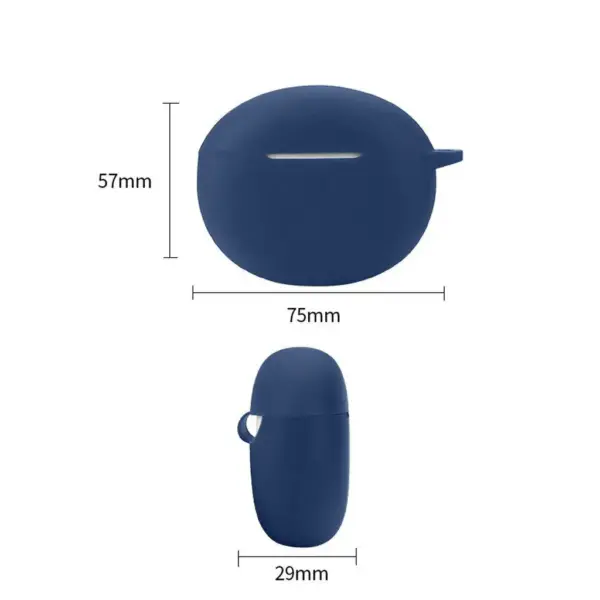 Чохол для навушників BeCover Silicon для Xiaomi Redmi Buds 4 Active Deep Blue (710943)