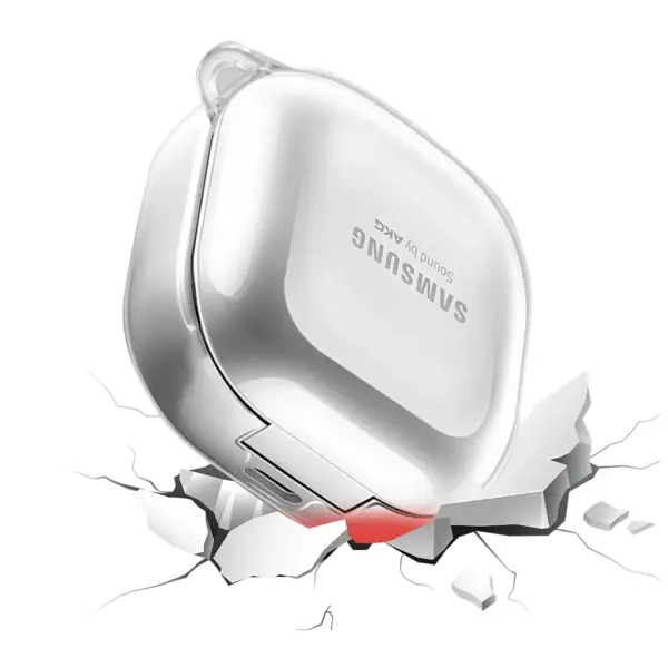 Чохол для навушників BeCover Soft TPU для Samsung Galaxy Buds 2 / Buds 2 Pro / Buds Live / Buds Pro Transparent (705686)