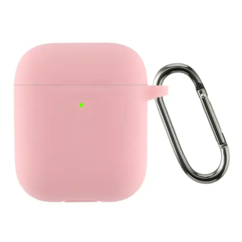 Чохол для навушників Armorstandart Ultrathin Silicone Case With Hook для Apple AirPods 2 Pink (ARM59688) Чохол для навушників Armorstandart Ultrathin Silicone Case With Hook для Apple AirPods 2 Pink (ARM59688)