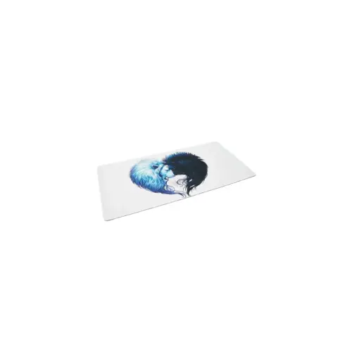 Килимок для мишки Voltronic White and Black Lion (L07483)