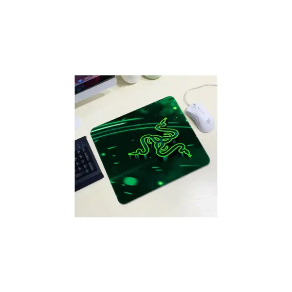 Килимок для мишки Voltronic Razer 8 Black/Green (YT-RZ8)